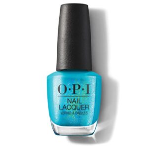 opi nail lacquer, feel bluetiful, blue nail polish, summer ’22 power of hue collection