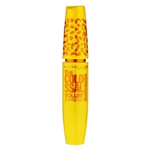 Maybelline New York Volume Express Colossal Cat Eyes Washable Mascara, Glam Black, 0.31 Fl Oz