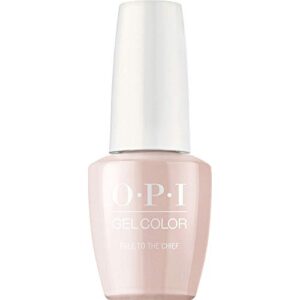 opi gelcolor, pale to the chief, nude gel nail polish, washington dc collection, 0.5 fl oz