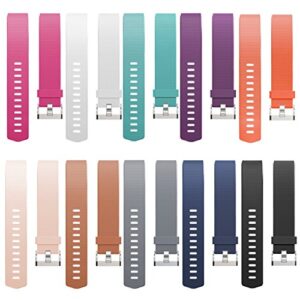 Band for Fitbit Charge 2, 5-Pack, 10-Pack, Replacement Sport Fitness Accessory Band for Fitbit Charge 2 (Small-10pack)