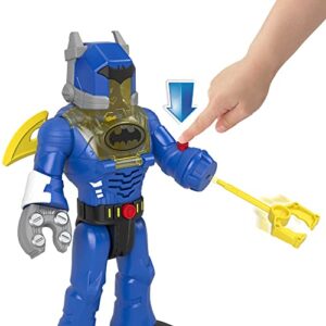 Imaginext DC Super Friends Batman Toys Insider & Exo Suit 12-Inch Robot with Lights & Sounds Plus Figure for Ages 3+ Years