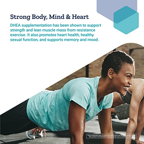 Life Extension DHEA 15mg - For Hormone Balance, Immune Support, Lean Muscle Mass, Anti-Aging, Bone and Sexual Health - Supports Memory & Mood - Gluten-Free, Non-GMO - 100 Capsules