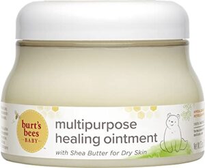 burt’s bees baby healing ointment, face & body skin care, moisturizing with shea butter, 100% natural, 7.5 ounce