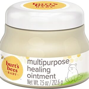 Burt's Bees Baby Healing Ointment, Face & Body Skin Care, Moisturizing with Shea Butter, 100% Natural, 7.5 Ounce