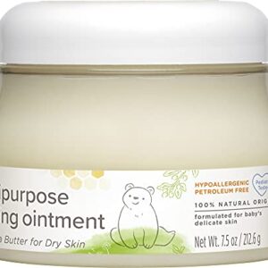 Burt's Bees Baby Healing Ointment, Face & Body Skin Care, Moisturizing with Shea Butter, 100% Natural, 7.5 Ounce