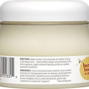 Burt's Bees Baby Healing Ointment, Face & Body Skin Care, Moisturizing with Shea Butter, 100% Natural, 7.5 Ounce