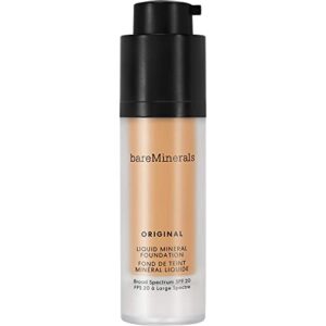 bareMinerals Original Liquid Mineral Foundation Broad Spectrum Spf 20, Neutral Tan 21, 1 Fl Oz