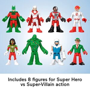 Imaginext DC Super Friends Advent Calendar, Christmas Gift Of 24 Figures & Accessories For Preschool Kids Ages 3+ Years