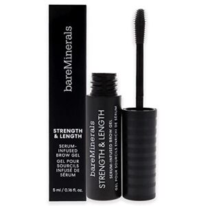 bare minerals strength & length serum-infused brow gel, clear
