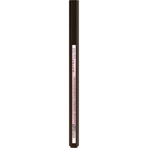 Maybelline Hyper Easy Liquid Pen No-Skip Waterproof Eyeliner, Satin Finish, Pitch Brown