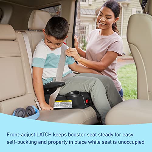 Graco® TurboBooster® LX Backless Booster with Affix Latch | Backless Booster Seat for Big Kids Transitioning to Vehicle Seat Belt, Kass