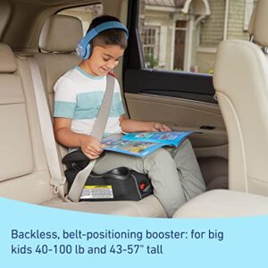 Graco® TurboBooster® LX Backless Booster with Affix Latch | Backless Booster Seat for Big Kids Transitioning to Vehicle Seat Belt, Kass