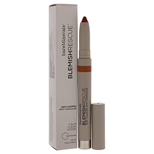 BareMinerals Blemish Rescue Skin- Clearing Spot Concealer - 4.5N Tan - Da Women Concealer 0.06 oz (Pack of 2)