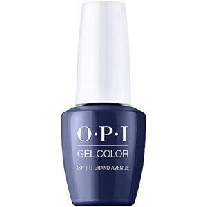 opi gelcolor, isn’t it grand avenue, blue gel nail polish, downtown la collection, 0.5 fl. oz.