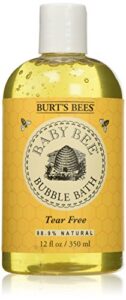 burt’s bees baby bee bubble bath, tear free, 12 oz.