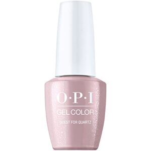 opi gelcolor, quest for quartz, pink gel nail polish, xbox collection, 0.5 fl. oz