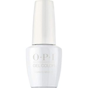 opi gelcolor, i cannoli wear opi, white gel nail polish, venice collection, 0.5 fl oz