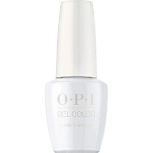 OPI GelColor, I Cannoli Wear OPI, White Gel Nail Polish, Venice Collection, 0.5 fl oz