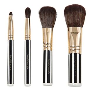 bareMinerals Mini Marvels 4pc Mini Brush Collection w/ Brush Case