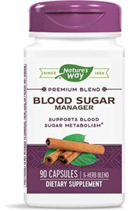 nature’s way blood sugar, 90 count (pack of 2)