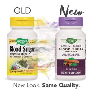 Nature's Way Blood Sugar, 90 Count (Pack of 2)