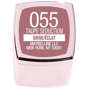 Maybelline New York Color Sensational Shine Compulsion Lipstick Makeup, Taupe Seduction, 0.1 Ounce
