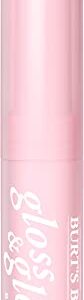 Burt's Bees Lip Gloss and Glow Glossy Balm, 100% Natural Makeup, Chai Time (Pack of 2 Tubes)