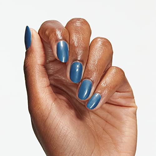 OPI GelColor, Suzi Takes a Sound Bath, Blue Gel Nail Polish, Fall Wonders Collection, 0.5 fl oz