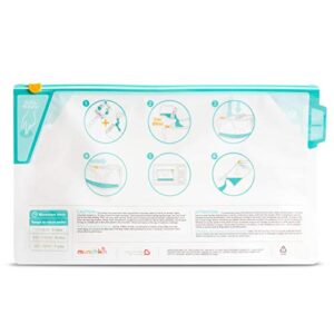 Munchkin® Sterilize™ Microwave Bottle Sterilizer Bags, Eliminates up to 99.9% of Common Bacteria, 30 Uses per Bag, 6 Pack