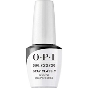 OPI Gel Stay Classic Base Coat for Nails, 0.5 fl oz