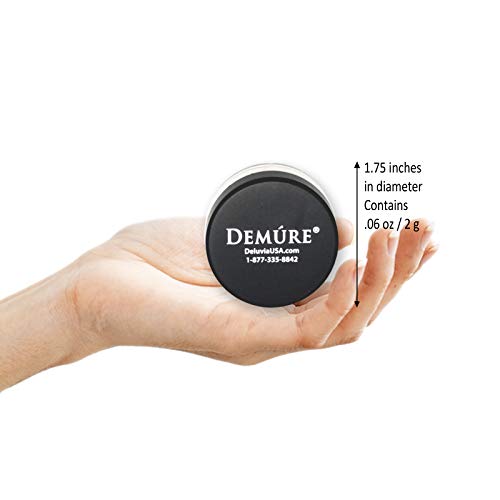 Demure Mineral Make Up, Mineral Concealer (Original), Dark Circles Under Eye Treatment, Under Eye Concealer, Made with Pure Crushed Minerals, Loose Powder. Concealer (Yellow) By Demure (2 grams)