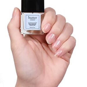 butter LONDON Horse Power Nail Rescue Basecoat, Helps Restore & Rescue Damaged Nails, Helps Promote Nail Growth & Prevent Staining, Cruelty & Gluten Free
