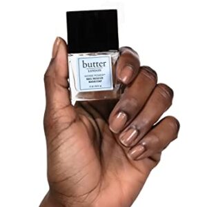 butter LONDON Horse Power Nail Rescue Basecoat, Helps Restore & Rescue Damaged Nails, Helps Promote Nail Growth & Prevent Staining, Cruelty & Gluten Free