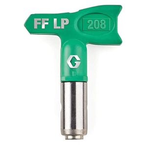 graco fflp208 fine finish low pressure rac x reversible tip for airless paint spray guns