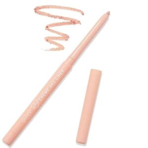 colourpop colourpop peach fuzz matte eyeliner retractable pencil creme gel (pastel peach), 0.2g (0.007 ounce)
