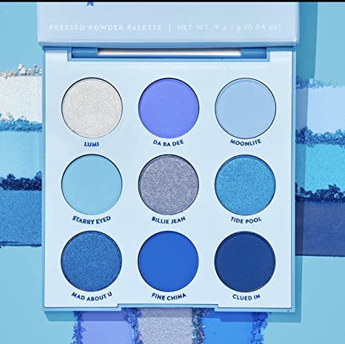 Colourpop Blue Moon Eyeshadow Palette, Powder