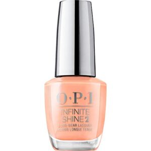 opi infinite shine 2 long-wear lacquer, crawfishin’ for a compliment, orange long-lasting nail polish, 0.5 fl oz