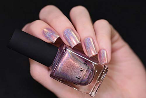 ILNP Morning Rays - Mauve Pink Holographic Shimmer Nail Polish