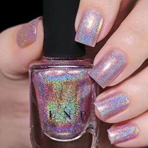 ILNP Morning Rays - Mauve Pink Holographic Shimmer Nail Polish