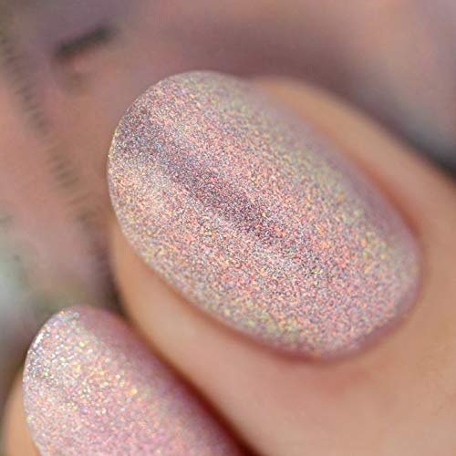 ILNP Morning Rays - Mauve Pink Holographic Shimmer Nail Polish