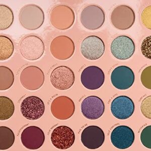 ColourPop IT'S A MOOD Eyeshadow Palette Mega Matte Metallic Semi-Sparkle Glitter Cruelty-Free Super-Pigmented Color