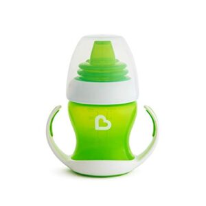 munchkin® gentle™ transition sippy trainer cup, 4 ounce, green