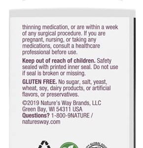 Nature's Way Garlicin Cardio SmartRelease Garlic, Healthy Circulation Support*, 180 Vegan Tablets