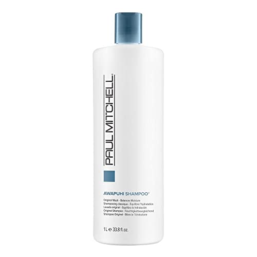 Paul Mitchell Awapuhi Shampoo, Original Wash, Balances Moisture, For All Hair Types, 33.8 Fl Oz (Pack of 1)