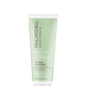 Paul Mitchell Clean Beauty Anti-Frizz Conditioner, Ultra-Rich Formula, Improves Elasticity, For Textured, Frizz-Prone Hair, 8.5 fl. oz.