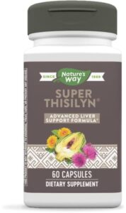 nature’s way super thisilyn advanced detox formula liver support, 60 vcaps