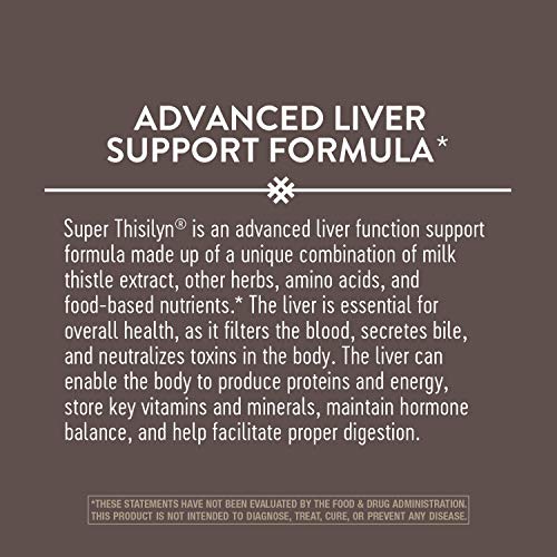 Nature's Way Super Thisilyn Advanced Detox Formula LIver Support, 60 VCaps