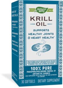nature’s way efagold krill oil, 100% pure krill oil, 30 softgels