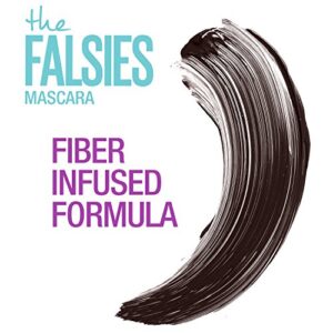 Maybelline Volum' Express the Falsies Volumizing, Washable Mascara, Blackest Black, 2 Count