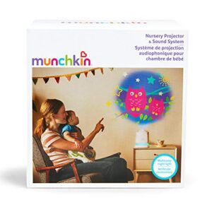 Munchkin® Sound Asleep Nursery Projector and Sound Machine with LED Nightlight